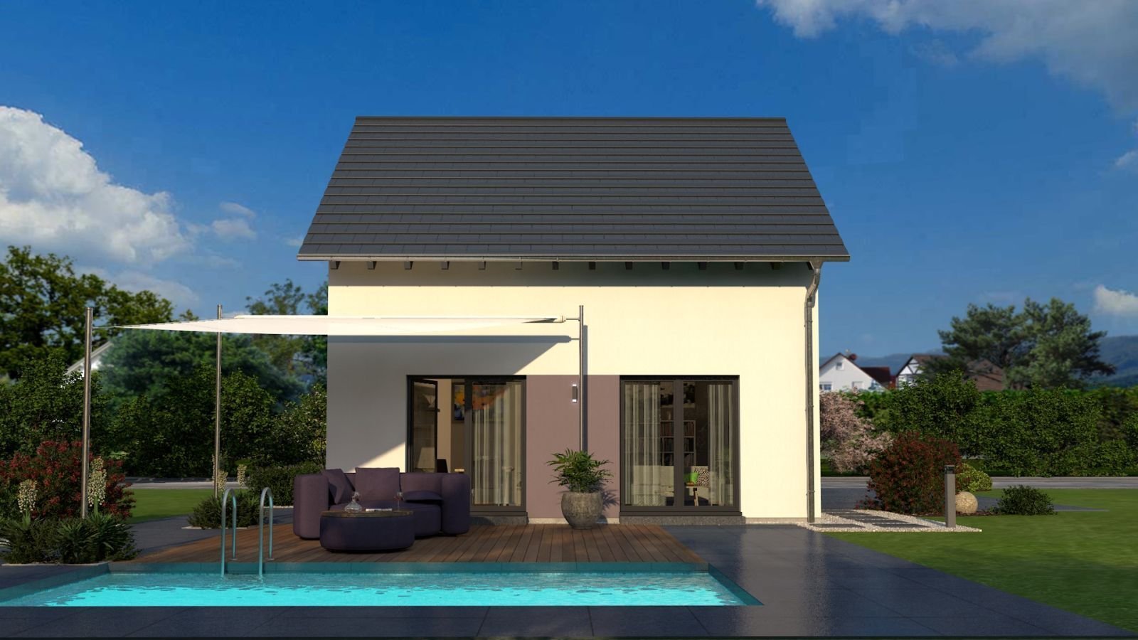 Schwandorf: KOMPAKTES HAUS - DURCHDACHT BIS IN DEN LETZTEN WINKEL 