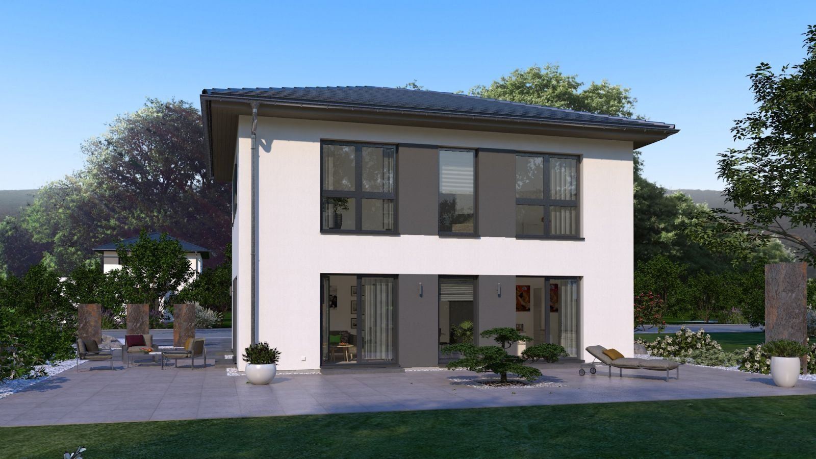 Neualbenreuth: MODERNES WOHNHAUS MIT ELEGANTEM WALMDACH 