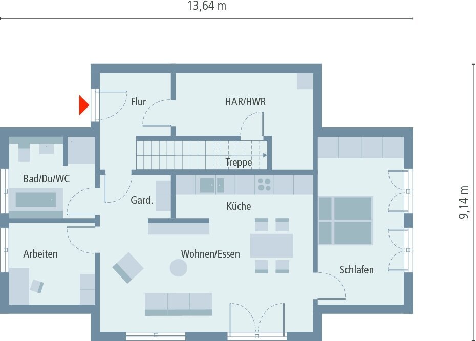 TownHouse 13-2 Flachdach EG TownHouse 13-2 Flachdach EG