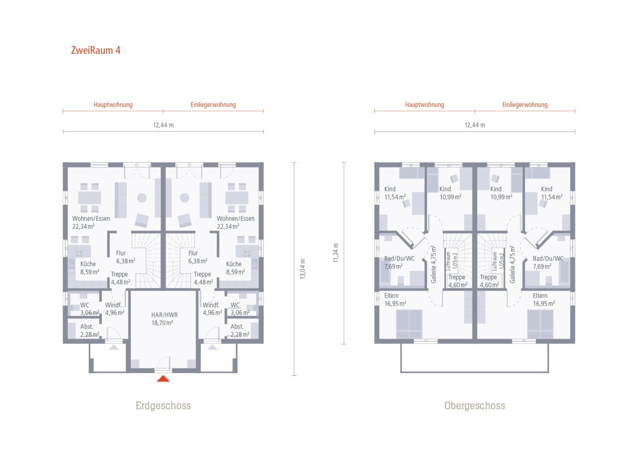 OkalZweiRaum04 Grundriss
