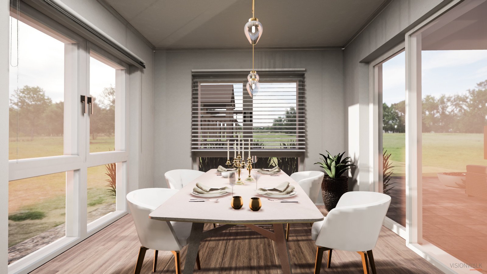 Ansicht Esszimmer Ansicht Esszimmer