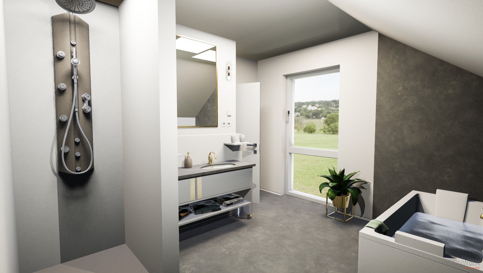 Ansicht Badezimmer Ansicht Badezimmer