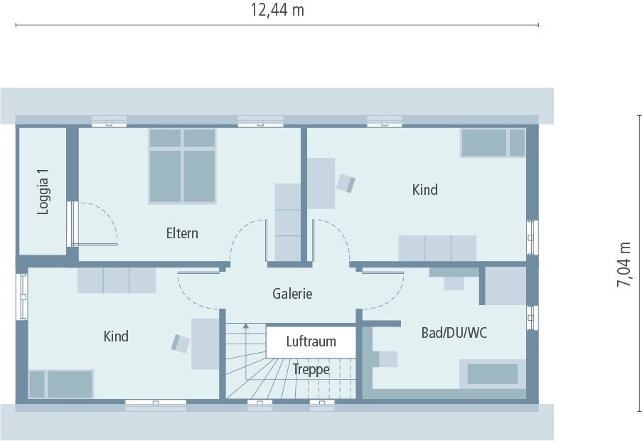 Grundriss DG Grundriss DG