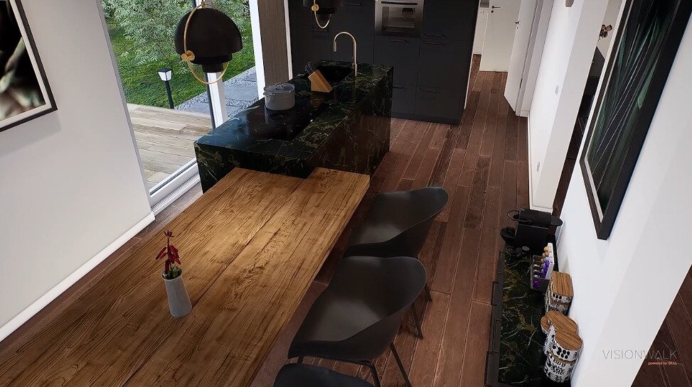 Küche und Esszimmer-1 Küche und Esszimmer-1