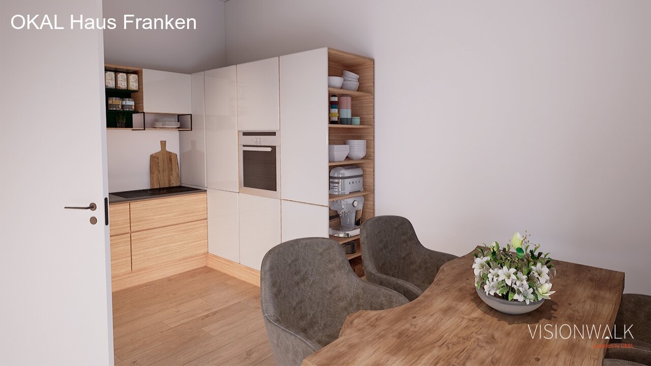 Einliegerwohnung-Esszimmer+Küche Einliegerwohnung-Esszimmer+Küche