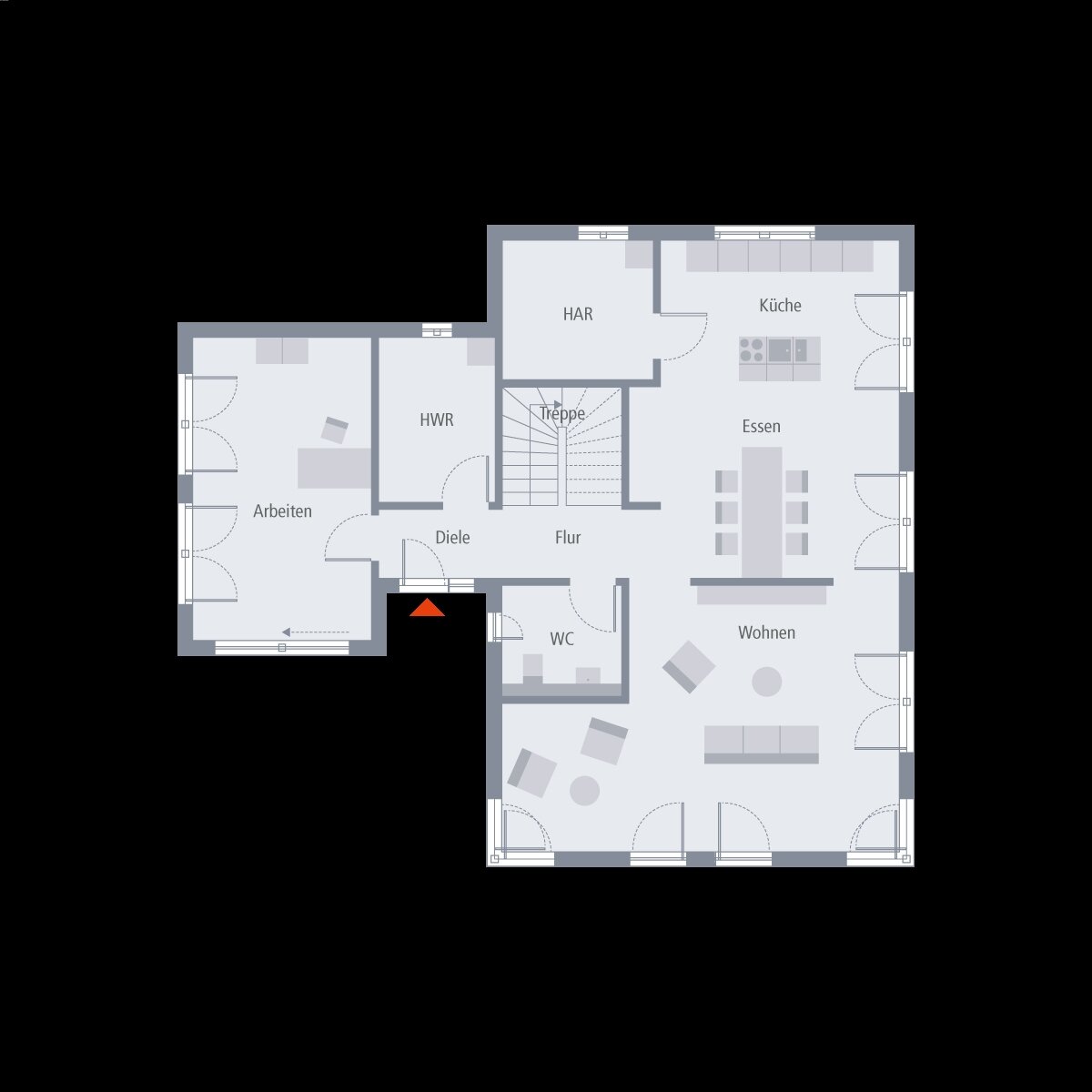 Erdgeschoss Erdgeschoss