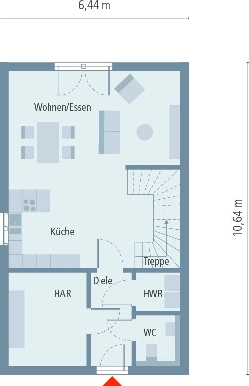 Grundriss Erdgeschoss Grundriss Erdgeschoss