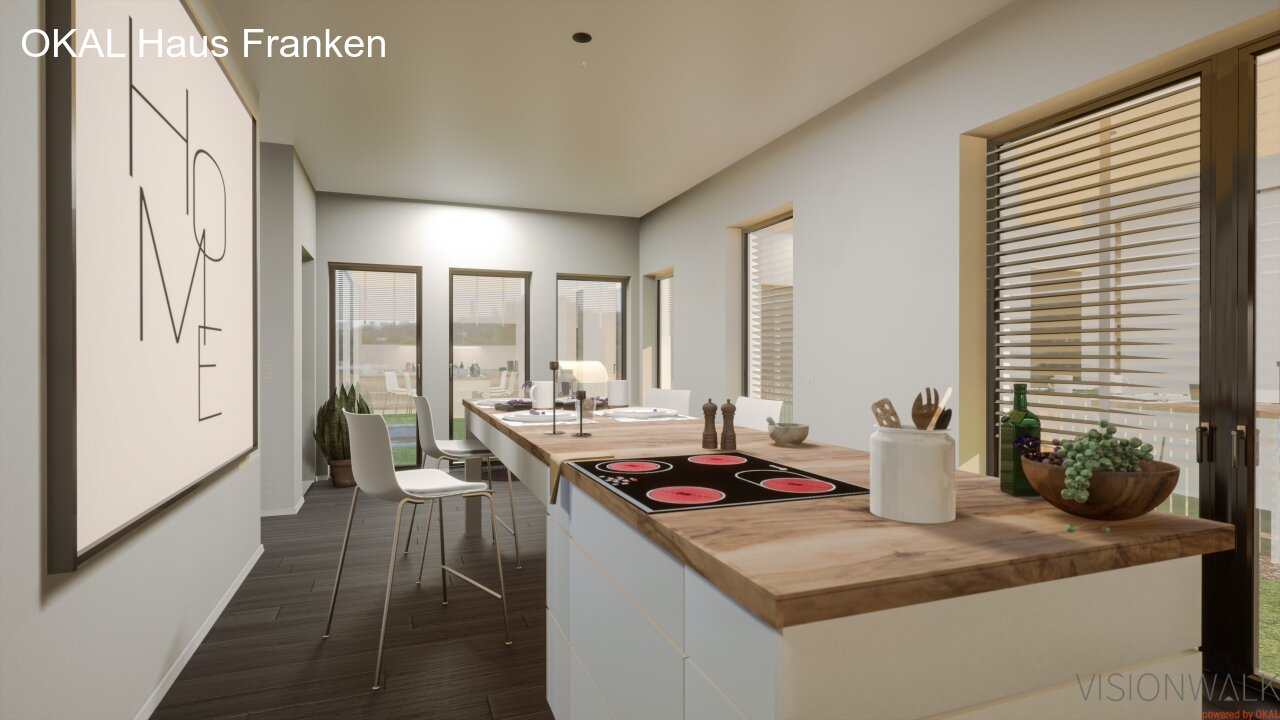 Esszimmer und Küche Esszimmer und Küche