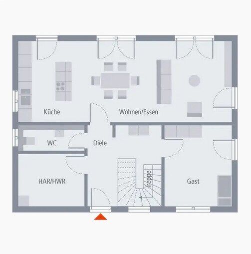 Grundriss Erdgeschoss Grundriss Erdgeschoss