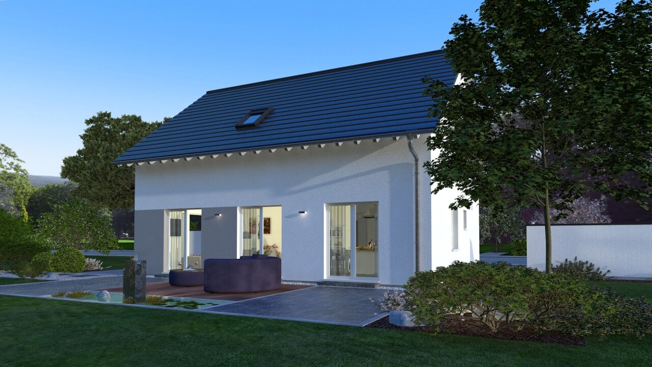 Außenansicht Garten Abend2 Außenansicht Garten Abend2