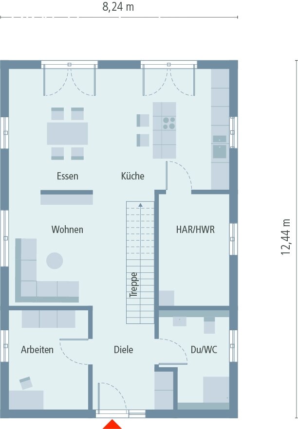Grundriss EG Grundriss EG