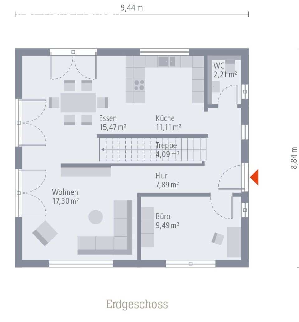 Grundriss Erdgeschoss Grundriss Erdgeschoss