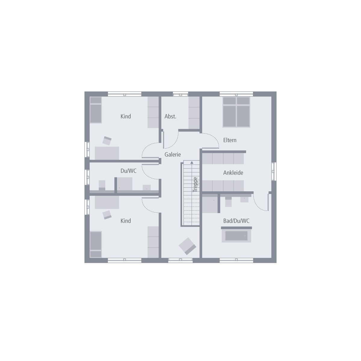 Grundriss Obergeschoss Grundriss Obergeschoss
