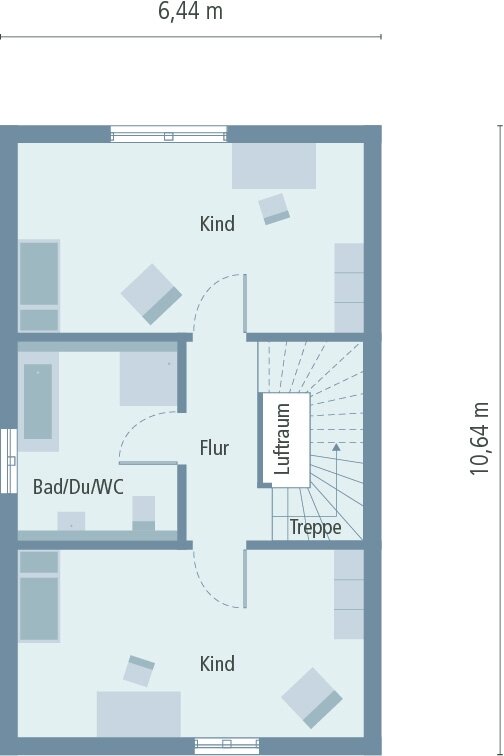 Grundriss Obergeschoss Grundriss Obergeschoss