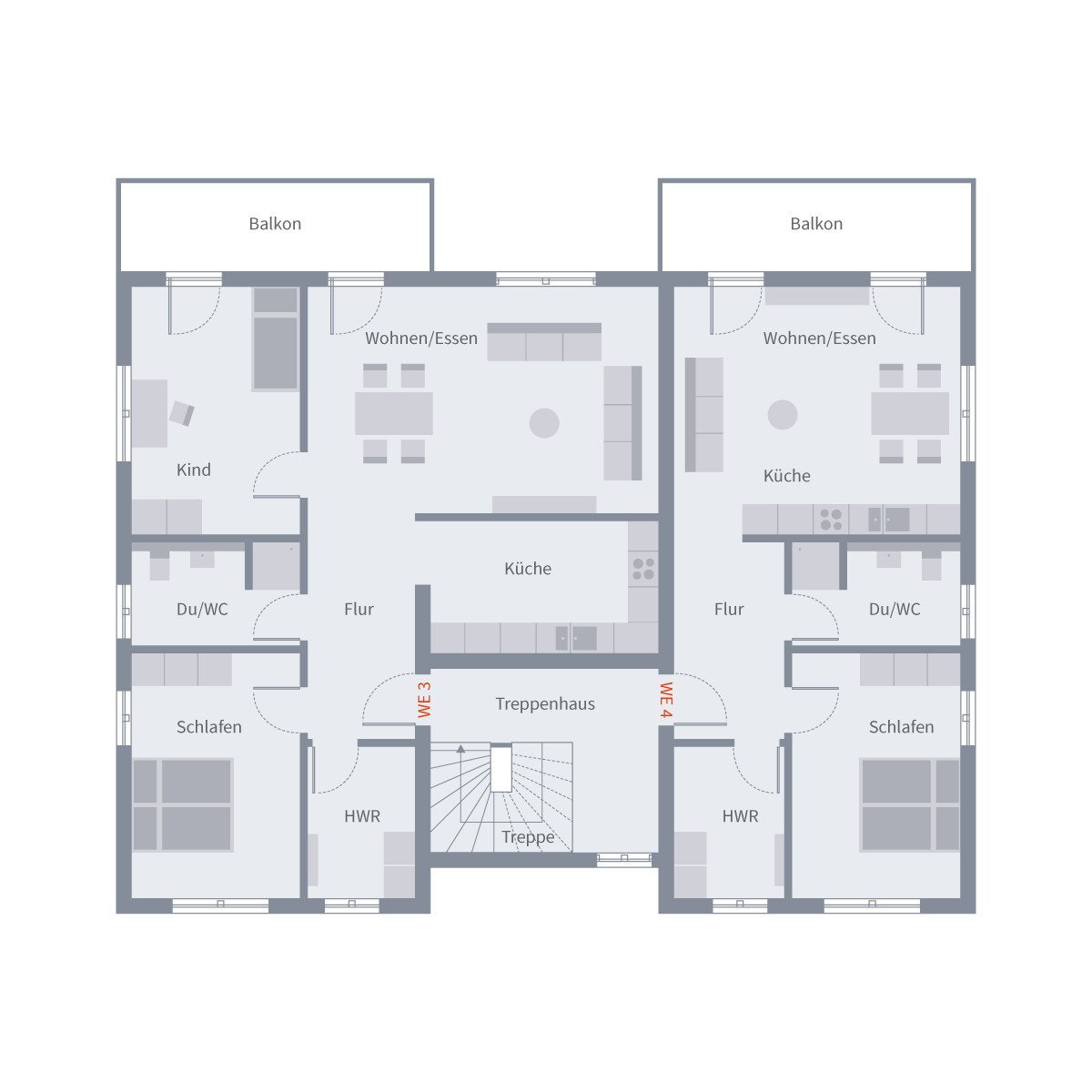 Grundriss Obergeschoss Grundriss Obergeschoss