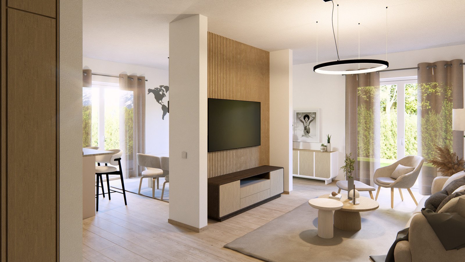 Ansicht Wohnzimmer Ansicht Wohnzimmer
