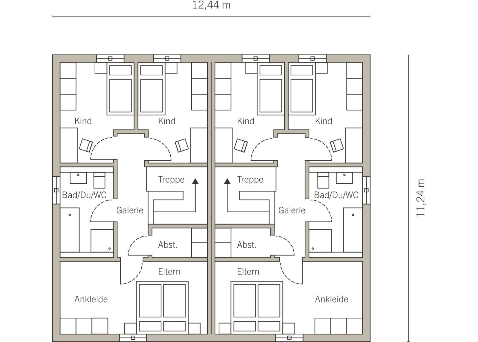 Grundriss Dachgeschoss
